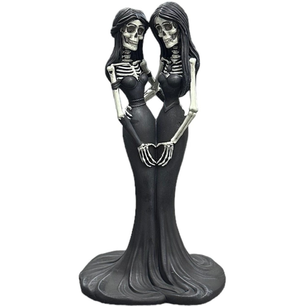 Eternal Sisters Gothic Skeletons Figurine 24cm